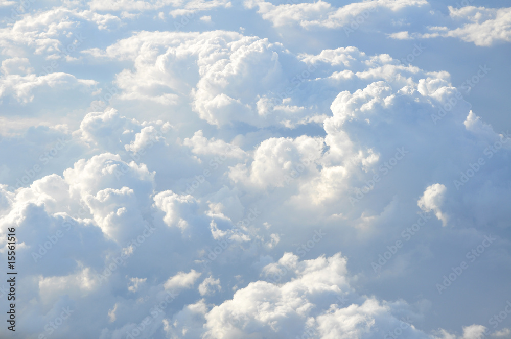 Fotografie Nuages vus d'avion