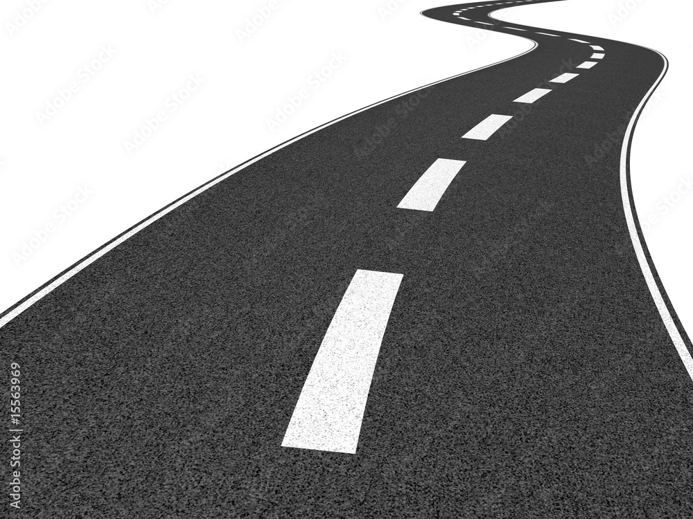 long winding road disappearing into the distance. long winding road disappearing into the distance.