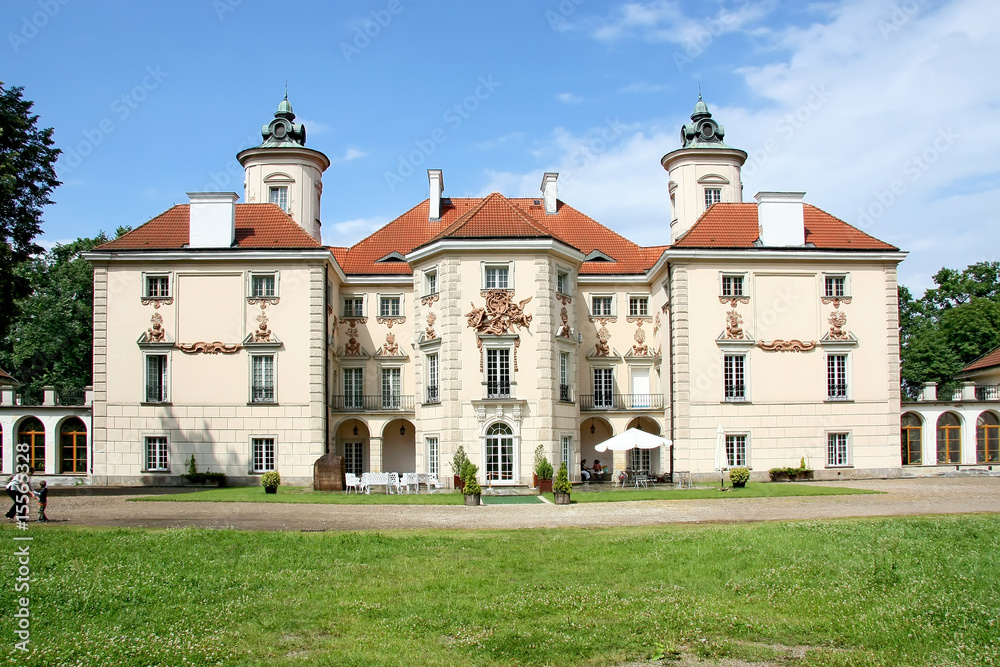 Palace in europe. Famous Dutch architect Tylman van Gameren.