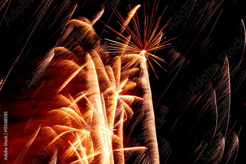 Tableau sur toile Feux d'artifice