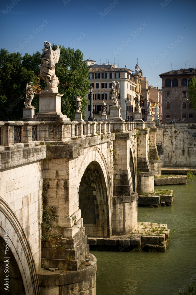 Obraz premium Brigde in Rome, Italy