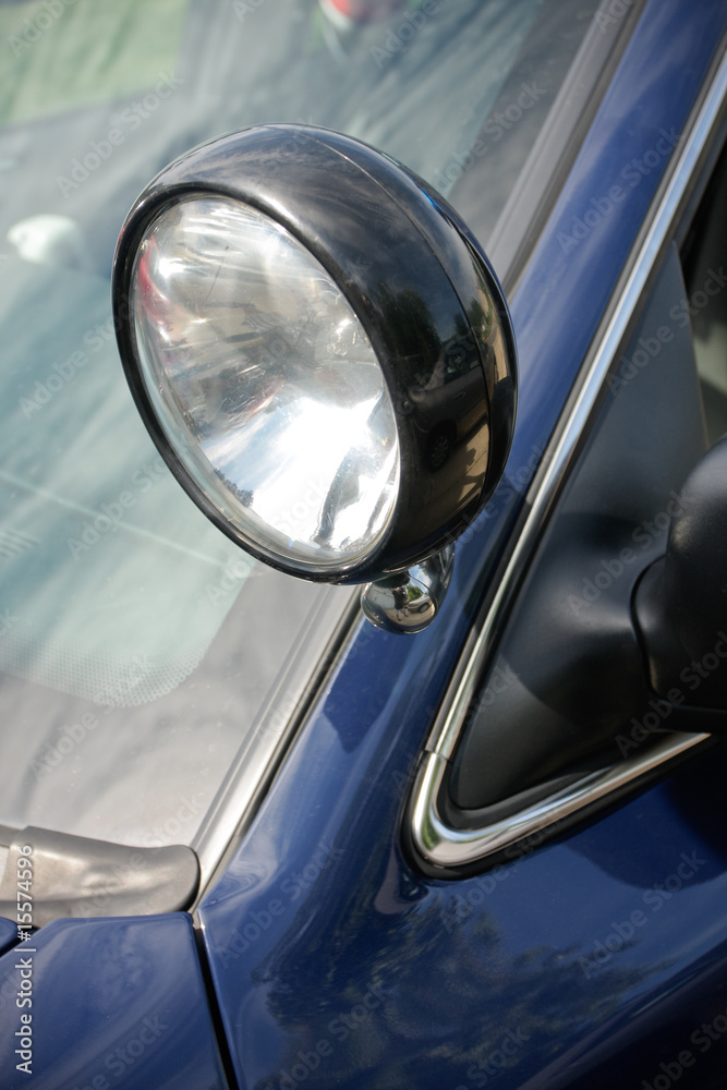 Police car search light Stock Photo Adobe Stock
