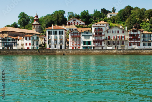 Fototapeta Naklejka Na Ścianę i Meble -  Typical Basque seaside village