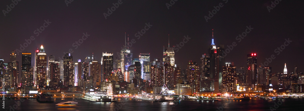 New York - Night skyline