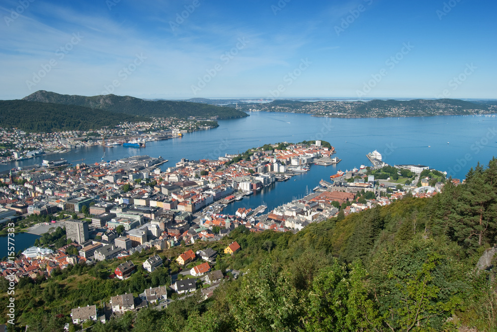 Bergen in Norwegen
