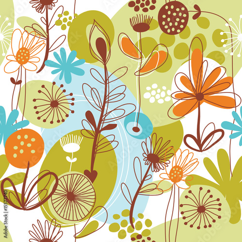 seamless floral pattern