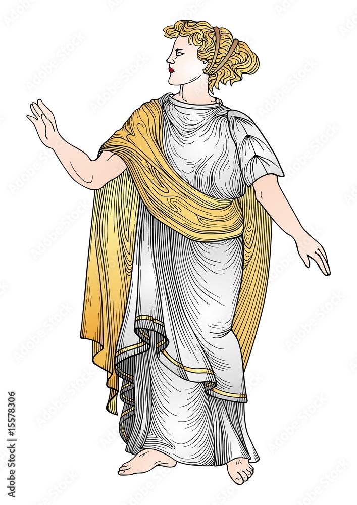 Obraz premium Antique Roman vector