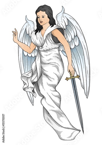 White Angel  vector