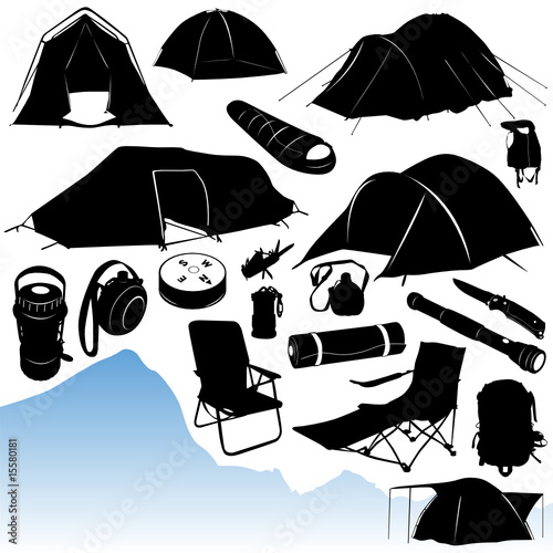 camping vector