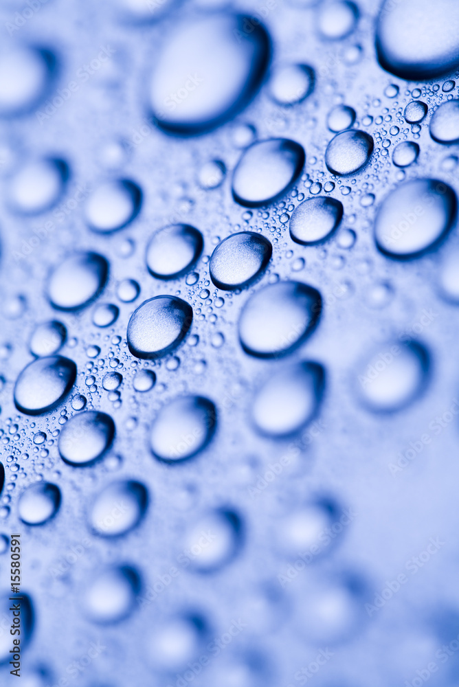 Water drops background