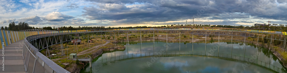 Obraz premium Sydney Olympic Park Brickpit Panorama