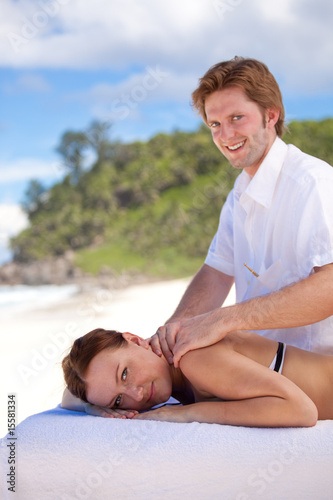 relaxing massage in paradise © amriphoto.com