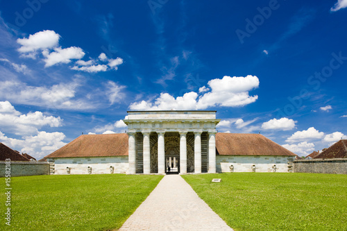 Tableau sur toile Royal Saltworks, Arc-et-Senans, Franche-Comté, France
