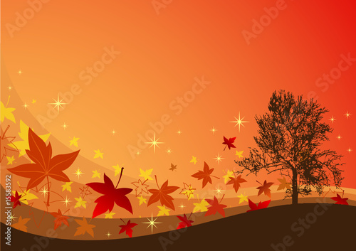 Autumn tint background