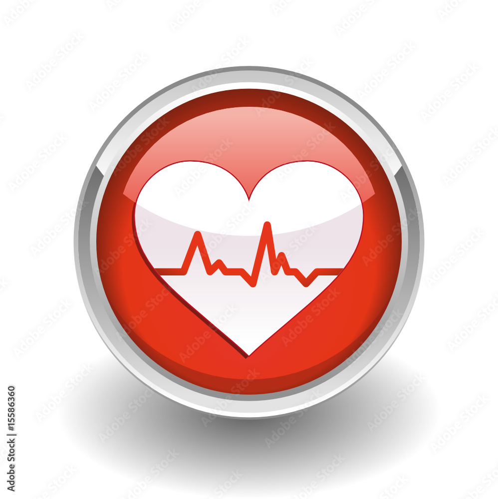 Cardiology button icon