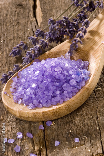 bath salt with lavender