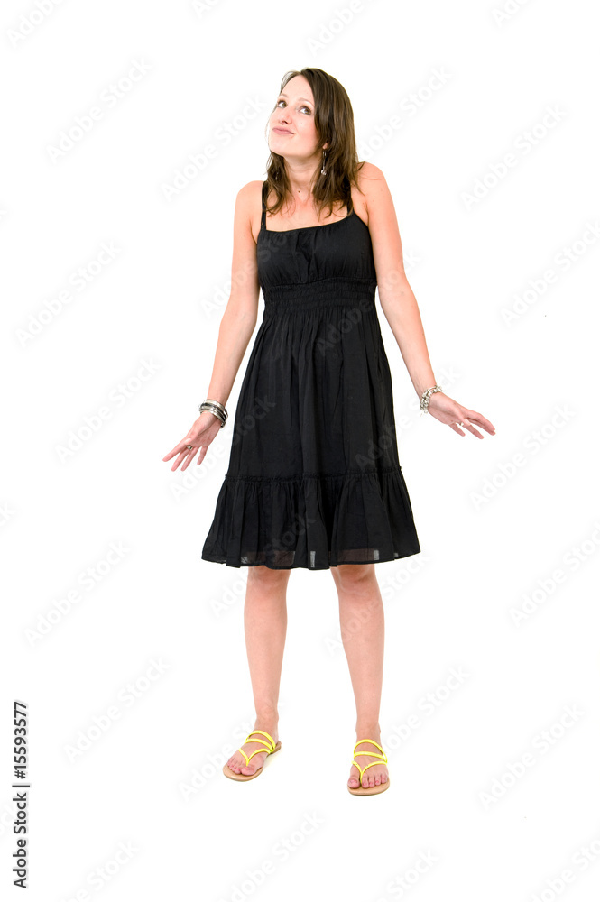 Woman - Playing clueless Woman - Playing clueless
