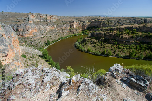 Cañon de las Hoces del Duraton, Segovia (Spain) photo