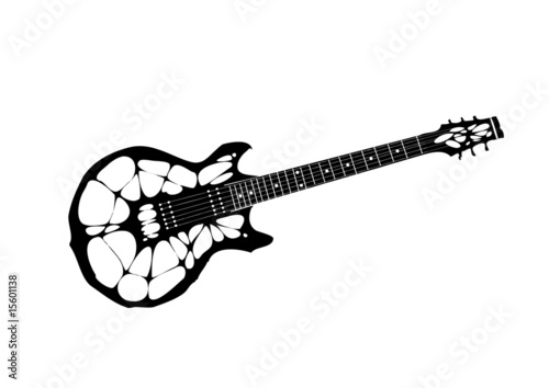 spider electric guitar