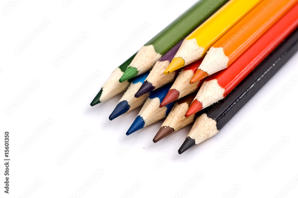 Bunch of colorful pencils Bunch of colorful pencils
