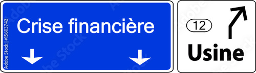 l'autoroute de la crise financière