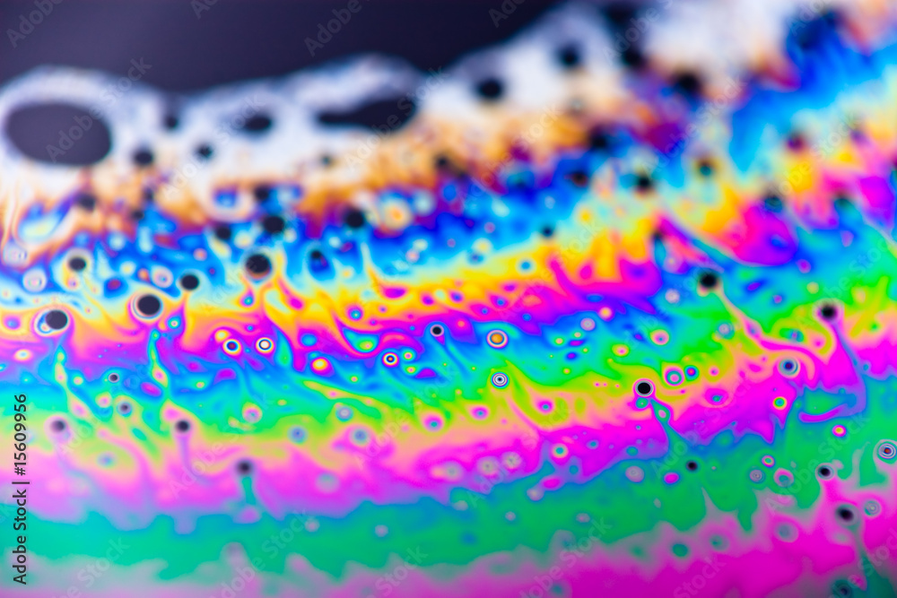 Fototapeta premium abstract soap bubble