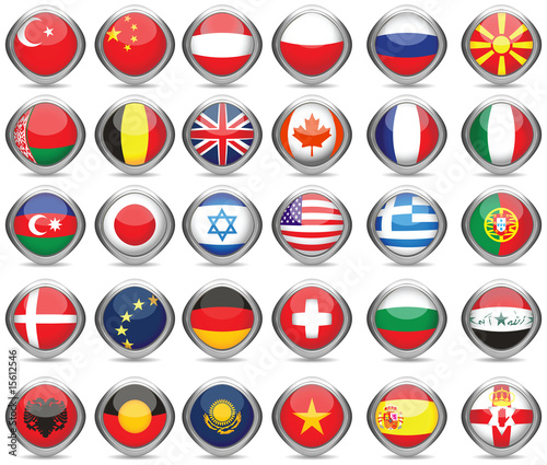 Set of world flags Free Download Set of world flags - GFXLoad