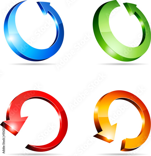 3d arrows