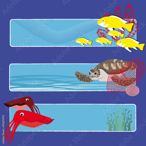 fish banners 4 no text