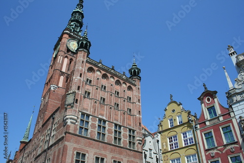 An old city hall in Gdansk Poland photo