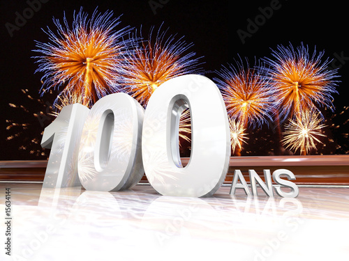 Foto Anniversaire 100 ans Feu d'artifice