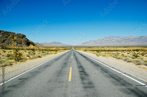 Straße durch das Death Valley