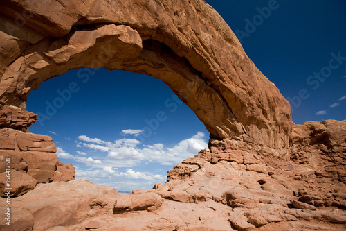 Bogen aus Sandstein im Arches National Park, Utah, USA