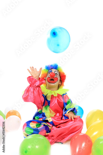 clown avec un ballon
