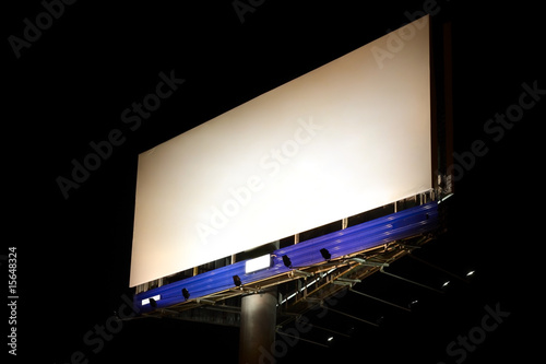 Night billboard