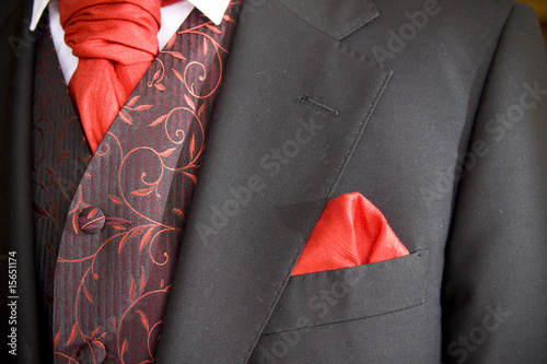 jacket of groom photo