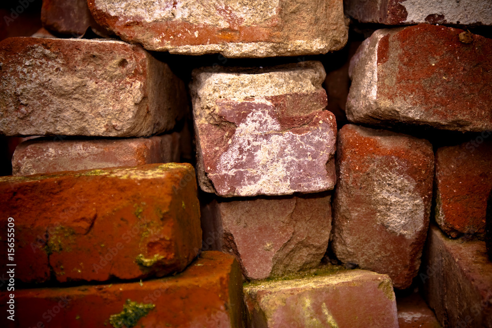 Pile of old bricks Pile of old bricks