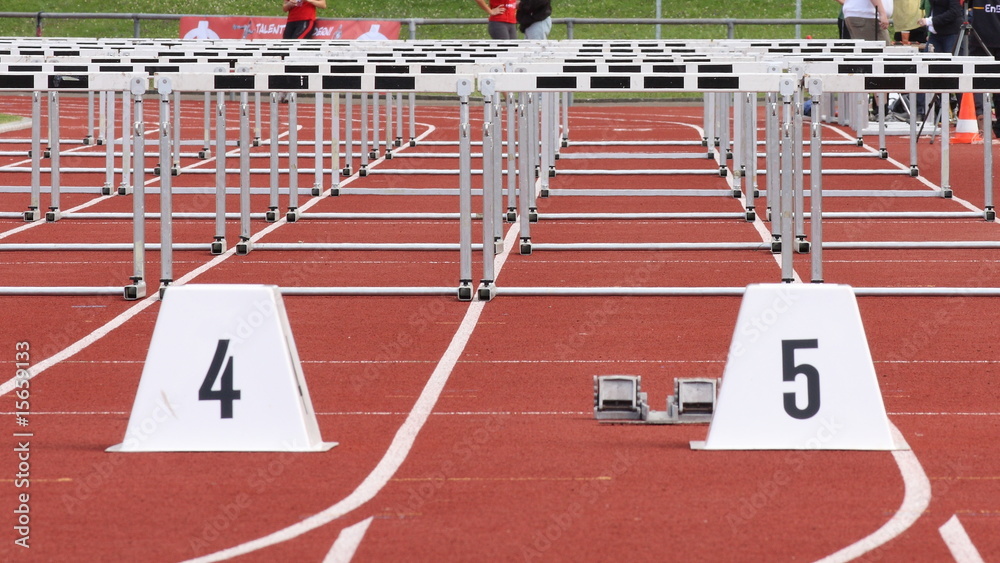 Obraz premium Hürden