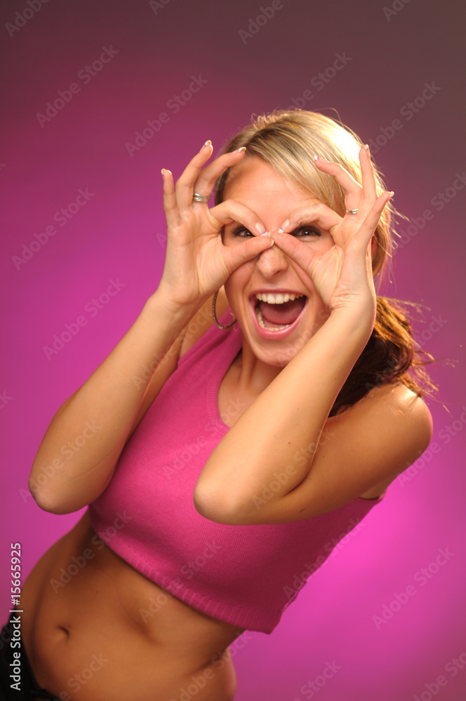 The attractive young woman The attractive young woman