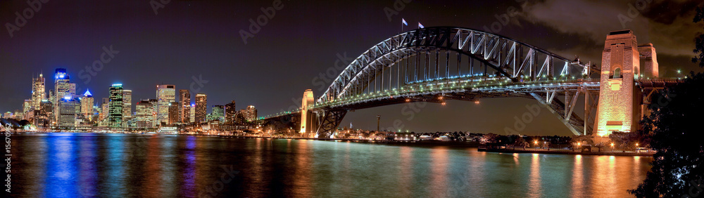 Australien Sydney Nightshot