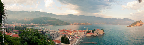 Old Town Budva. Panorama