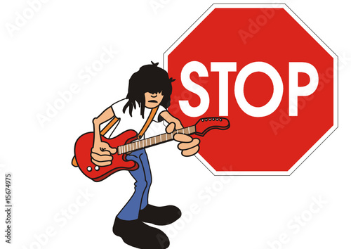 Stop vor Ruhestörung
