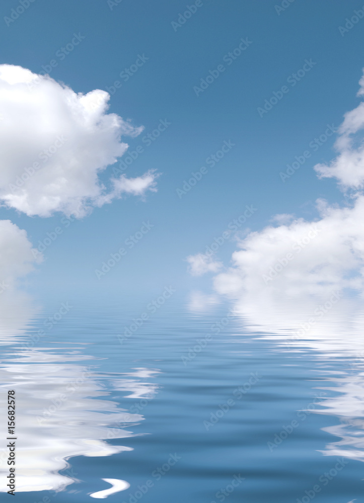 Cloud reflection