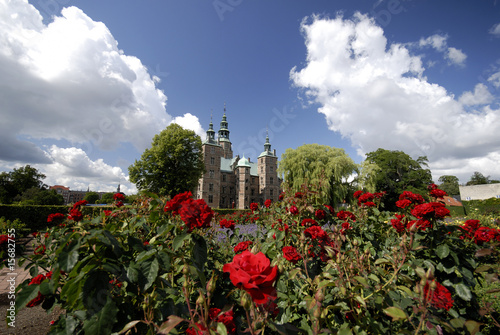 Canvas Print Rosenborg Castle in Kings Garden