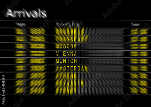 Airport Arrivals Board