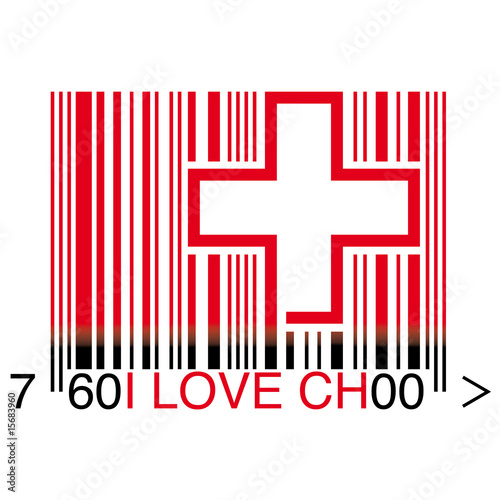 i love switzerland barcode