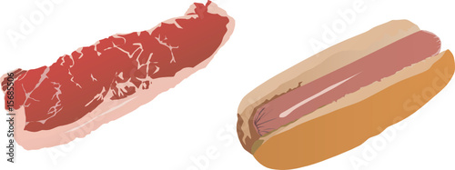 meat and sausage