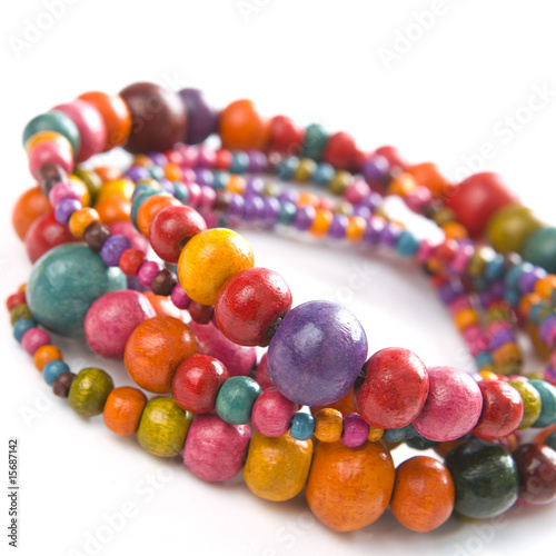 Colored beads