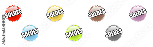 Pastille de soldes, promotions, offres...