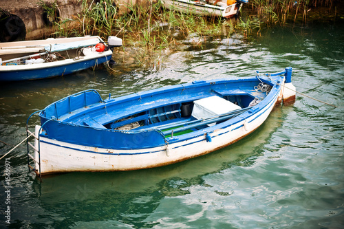 boat on the river